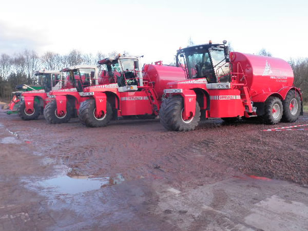 4 keer Vervaet klaar voor mest seizoen